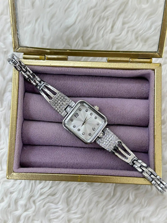 Bayan Çelik Silver Saat