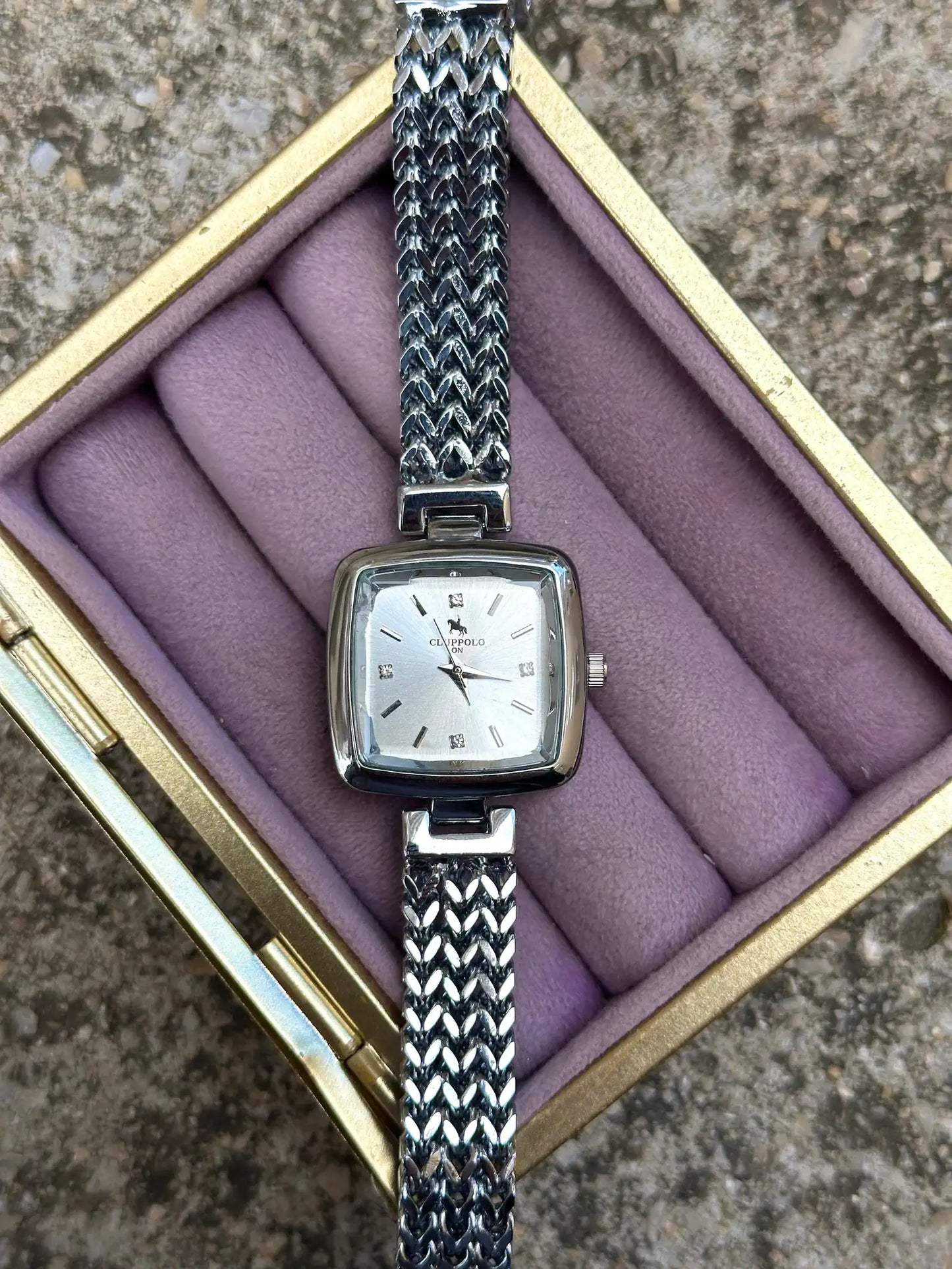 Bayan Çelik Silver Saat