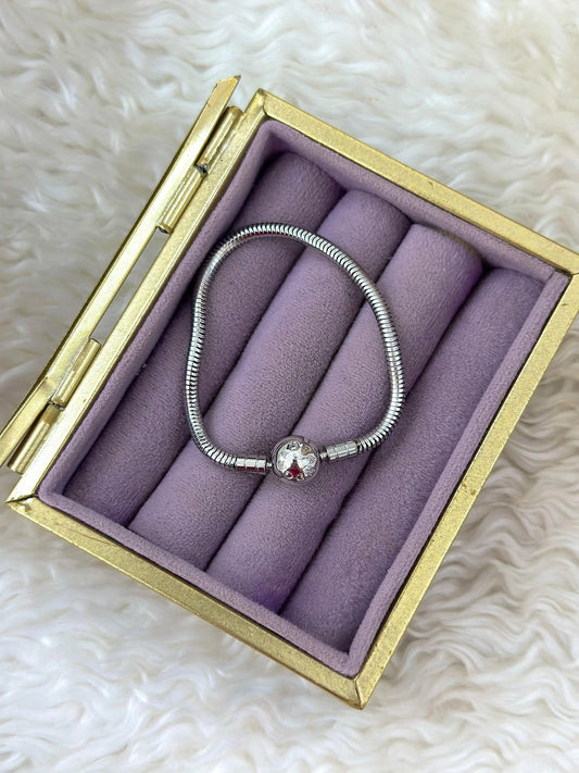 Pandora Detaylı Çelik Bileklik (17cm)
