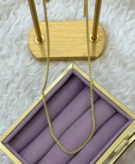 Xuping Zincir Model Gold Kolye